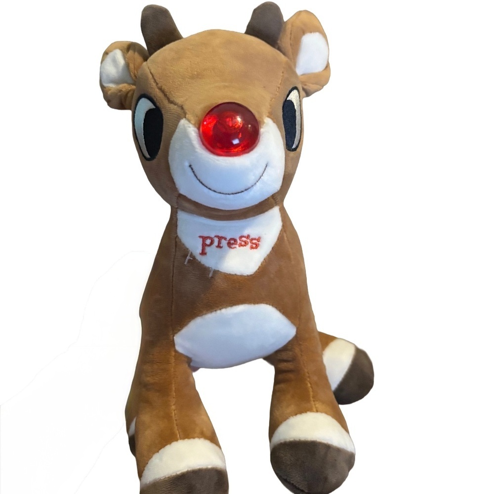 Rudolph the Red-Nosed Reindeer Musical Plush | ~10”